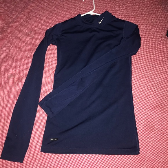 Royal blue nike turtle neck - Picture 1 of 1